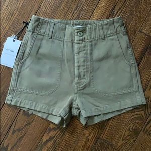 Re/Done green shorts 24